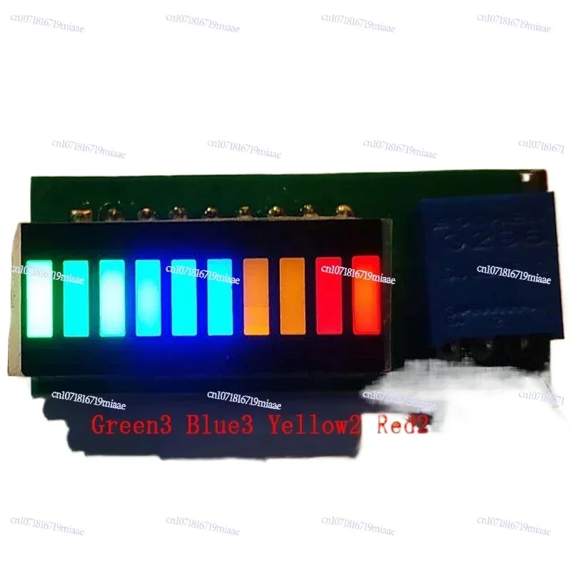 Audio Level Indicator Stereo Music Spectrum LED Light Amplifier VU Meter Atmosphere Lamp9-12V