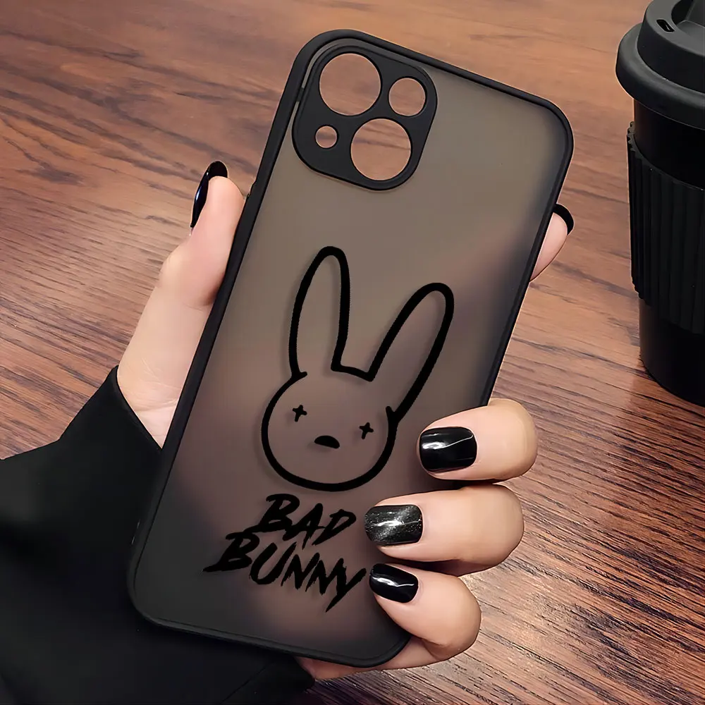 Bad Bunny X100pre Hot Fashion Singer Phone Case For iPhone 15 14 13 12 11 Pro Max XR XSMax 8 Plus Matte Transparent Back Cover