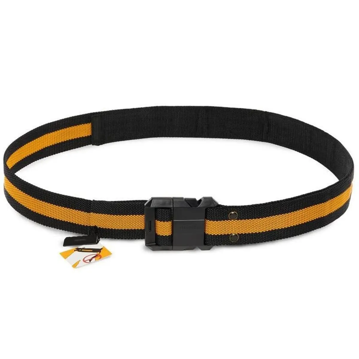 Winter Essential Nylon Work Belt with Quick Release Buckle and Carabiner Suspension