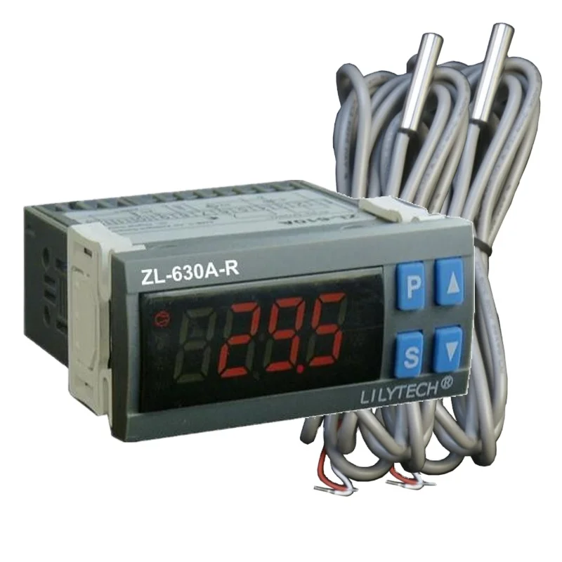 ZL-630A-R, Thermostat Modbus, Temperature Controller with Rs485, Cold Storage Controller Modbus, Lilytech
