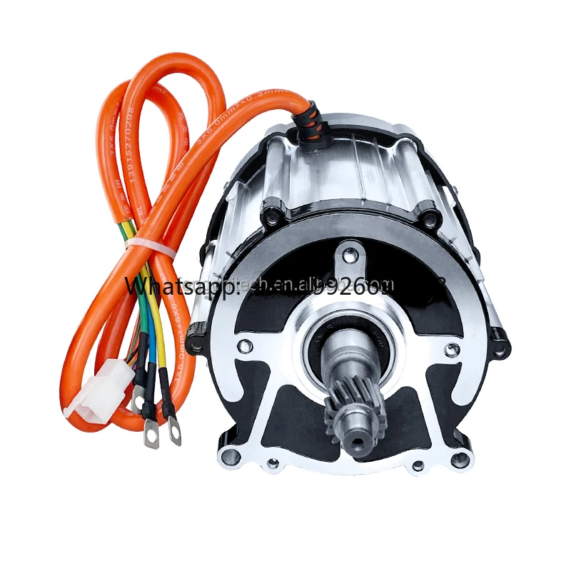 

20% Off 48V 72V 1200W 1500W 1800W Rustproof Permanent Magnet Differential DC Motor High Speed BLDC Motor for Cart