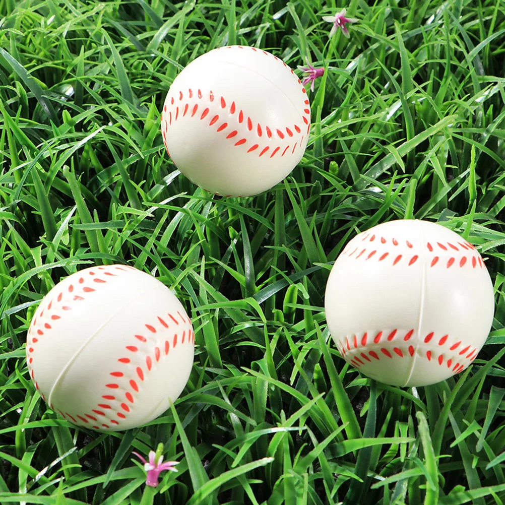 

10pc Vent Ball Small Baseball Mini Sports Balls Sponge Kids Toys Party Bags Relaxation Child