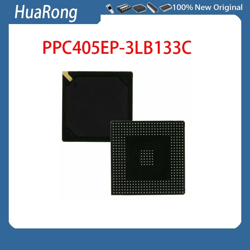 

2Pcs/Lot PPC405EP-3LB133C PPC405EP BGA-324