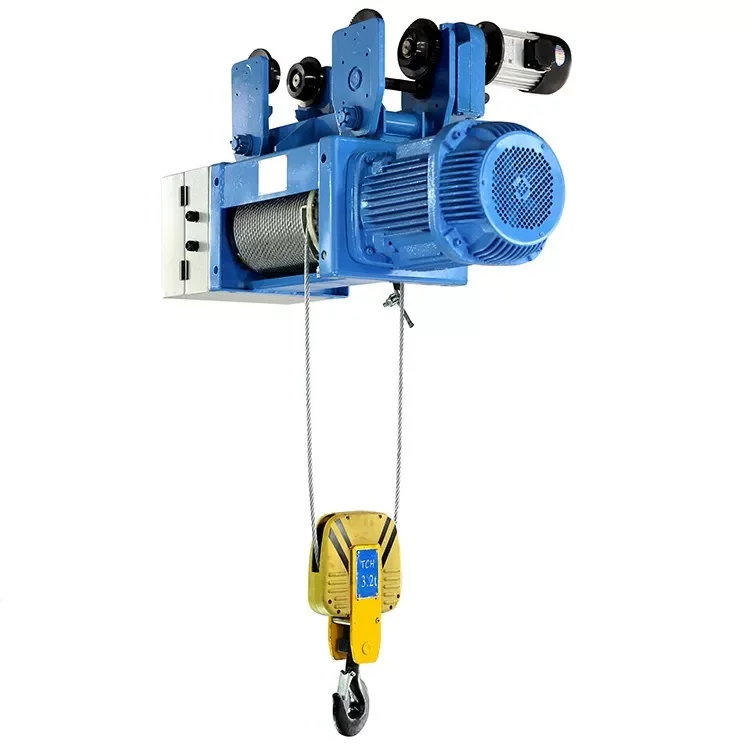 Monorail Wire Crane Single Beam Crane with Electric Trolley Remote Control