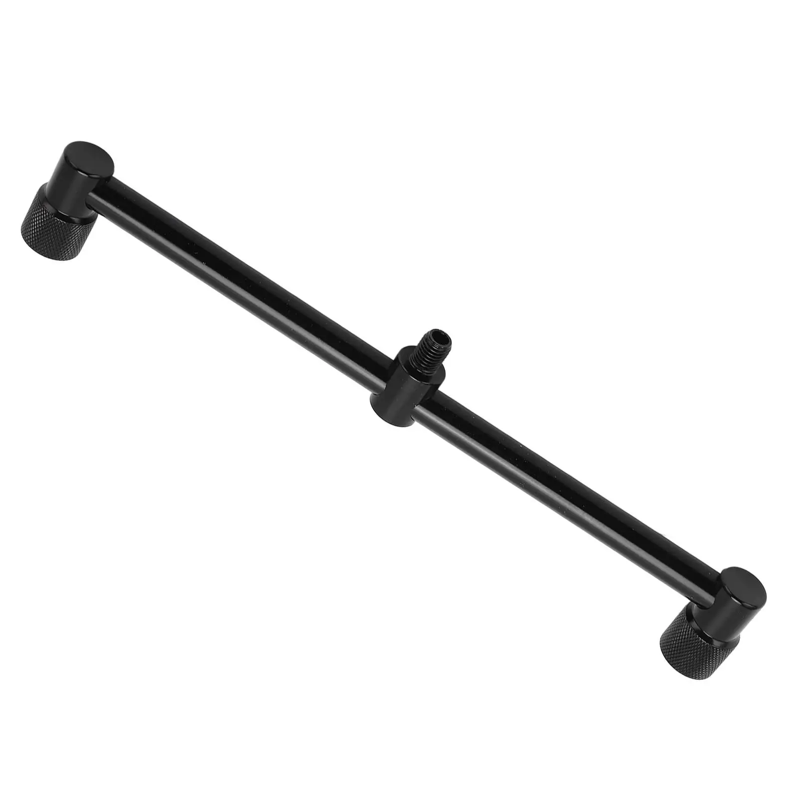 Black Aluminum Alloy Fishing Rod Pod Stand Holder Crossbar Bracket for outdoor Fishing