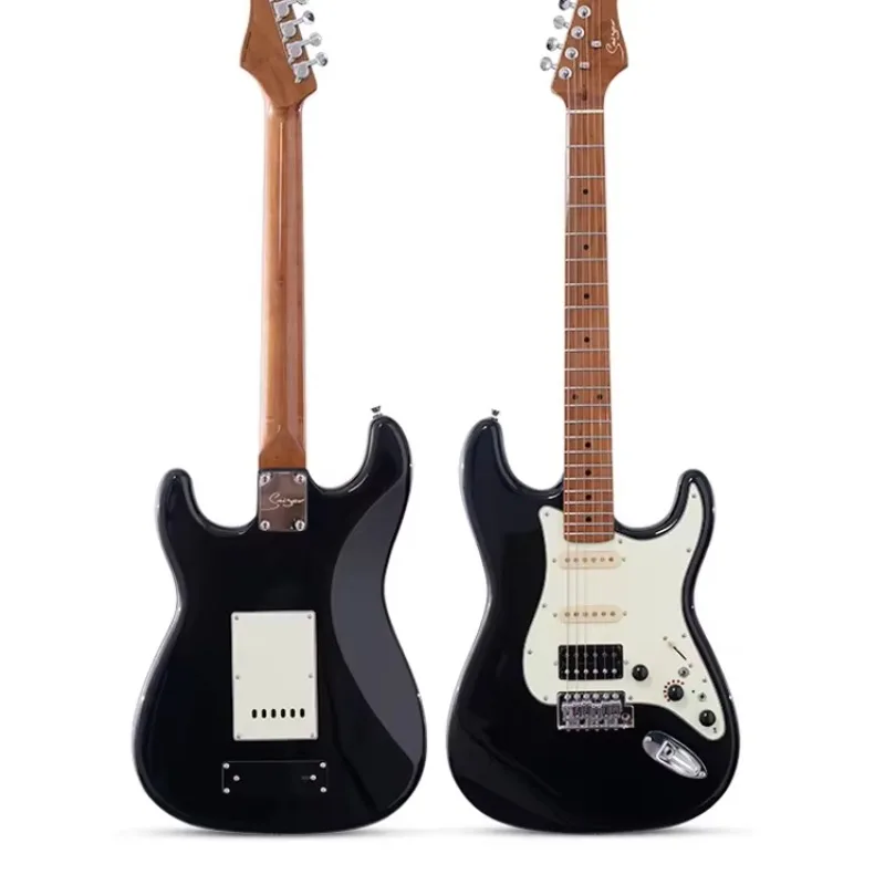 Smiger Popular 22 Rounded End Frets Full Size ST Guitar Electric Acoustic Kit