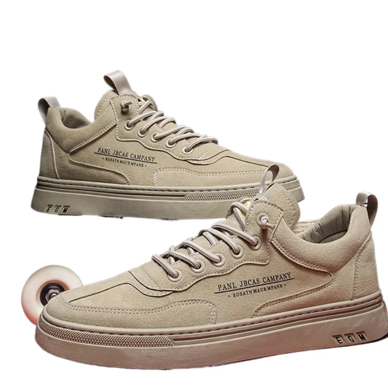 

Casual Leather Luxury Trainer Mens Walking Running Jogging Shoes 2025 Designer Classic Vulcanized Sneakers for Men Trend