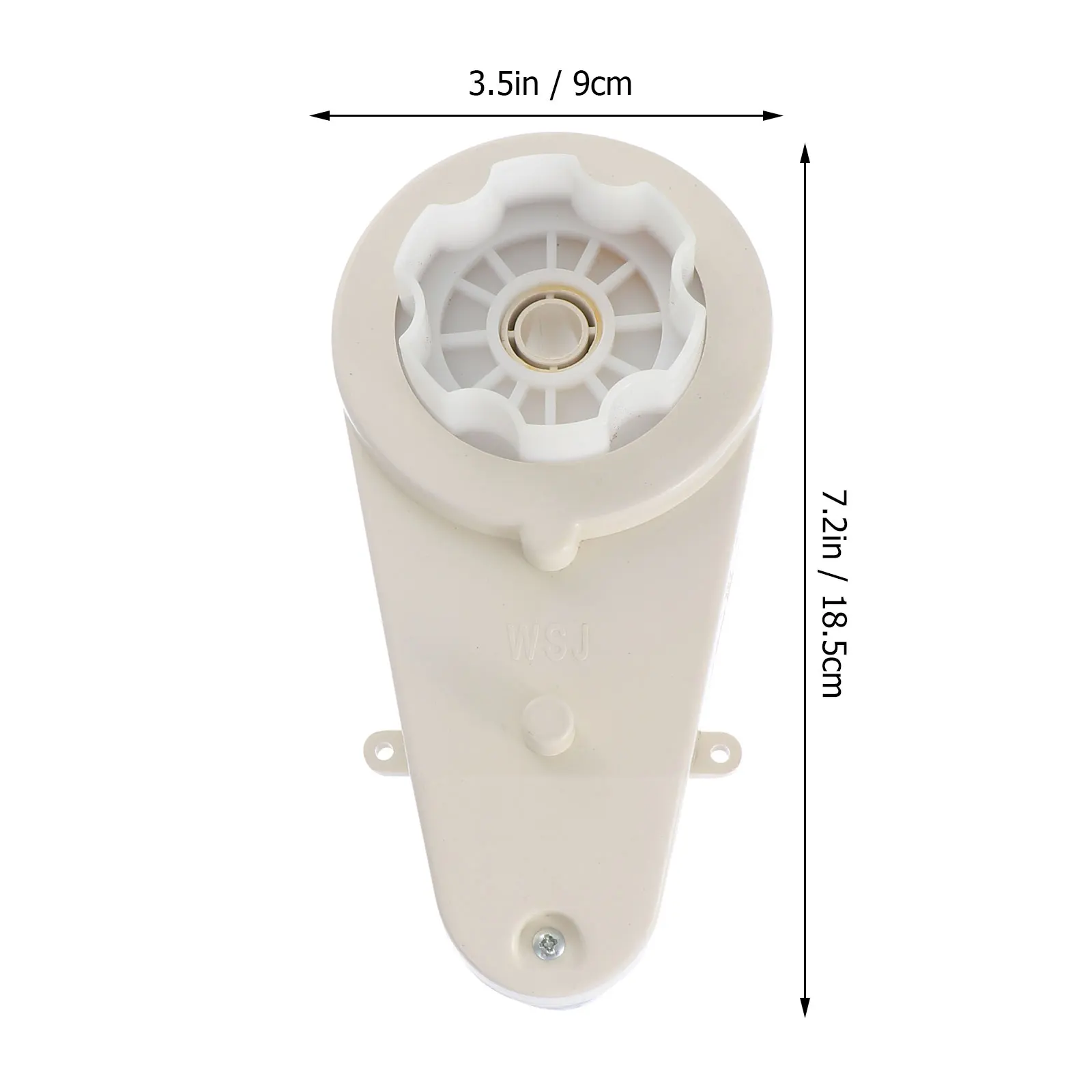 

2 Sets High Strength Alloy Gear Case Durable Motor Gear Box Low Noise Sturdy Precision Winding Universal Electric Car