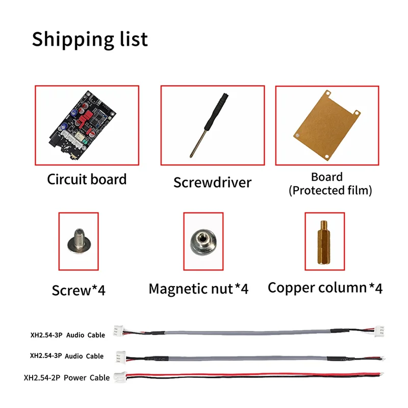 GW-QCC5125 Bluetooth 5.1 Lossless Decorder Board Aptx LDAC Wireless Adapter Lossless Hd Sound Quality Audio Decoder Board