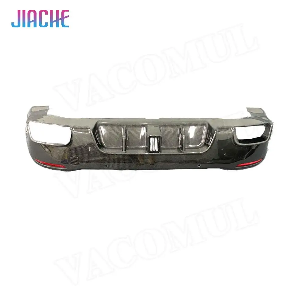 

JCYECF Dry Carbon Fiber Rear Lip Diffuser Spoiler for Benz GLE Class W167 GLE53 AMG SUV 2020+ Rear Bumper Spoiler Diffuser