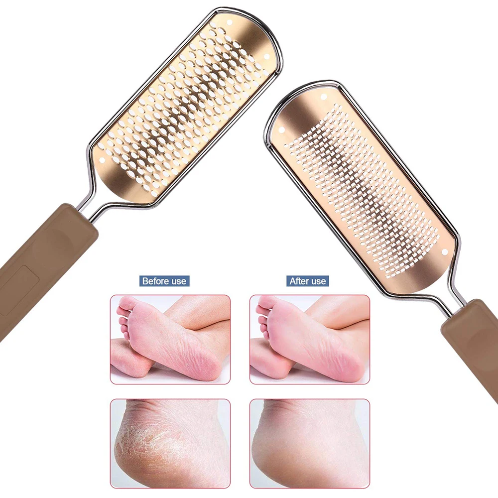 Foot File Rasp Callus Removal Blade for Feet Heel Callus Shaver Cuticle Cutter and Corn Remover Pedis Tool Salon Pedicure Care