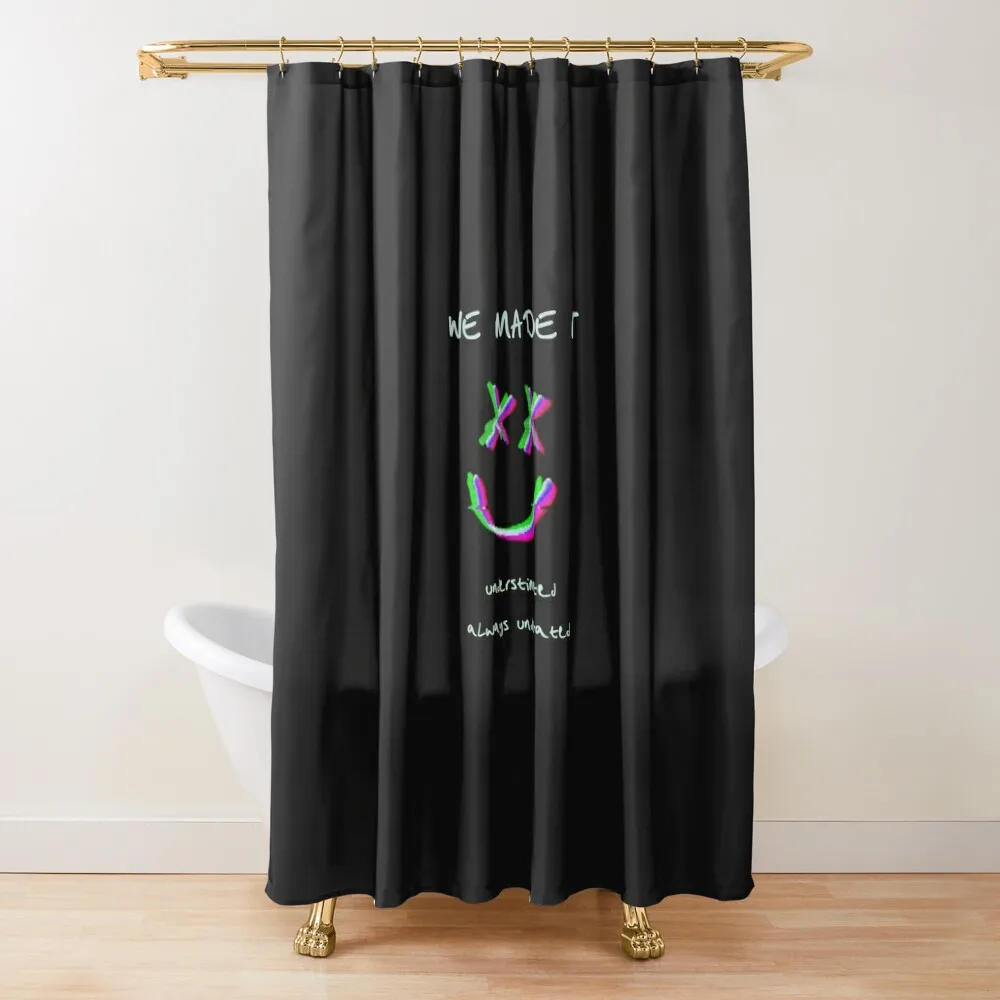 

cause we made it Shower Curtain Funny Shower Waterproof Bathroom Shower For Bathroom Curtain