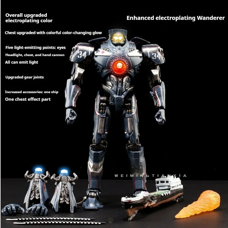 

Высокодетализированная полностью механическая подвижная фигурка-мех с подставкой для демонстрации, для фанатов кино и коллекционеров