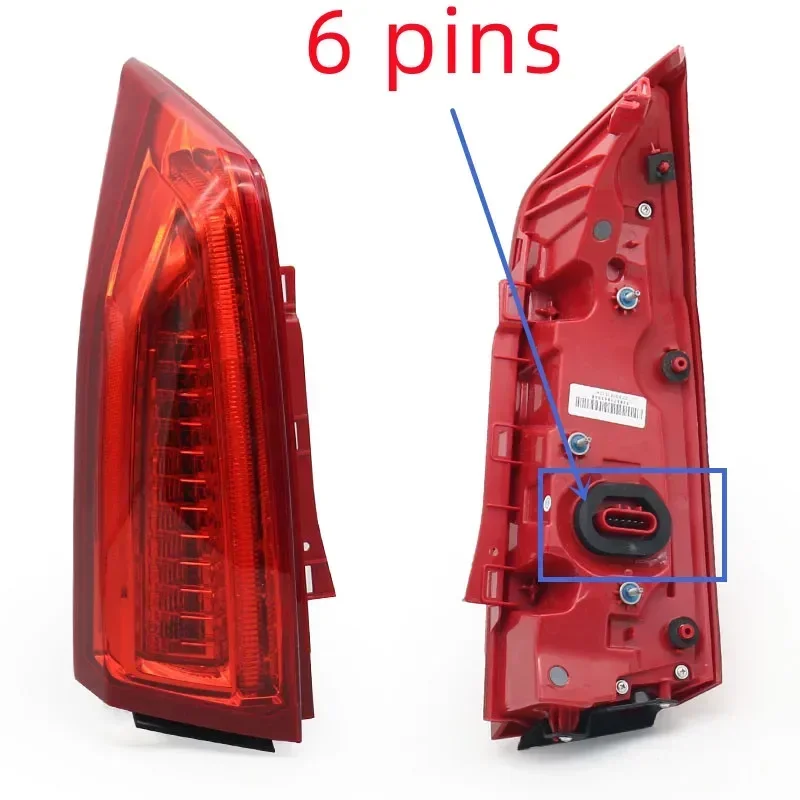 For Cadillac ATSL 2014 2016 2017 LED Tail light assembly reversing lights brake lights Tail Light Car Accessories