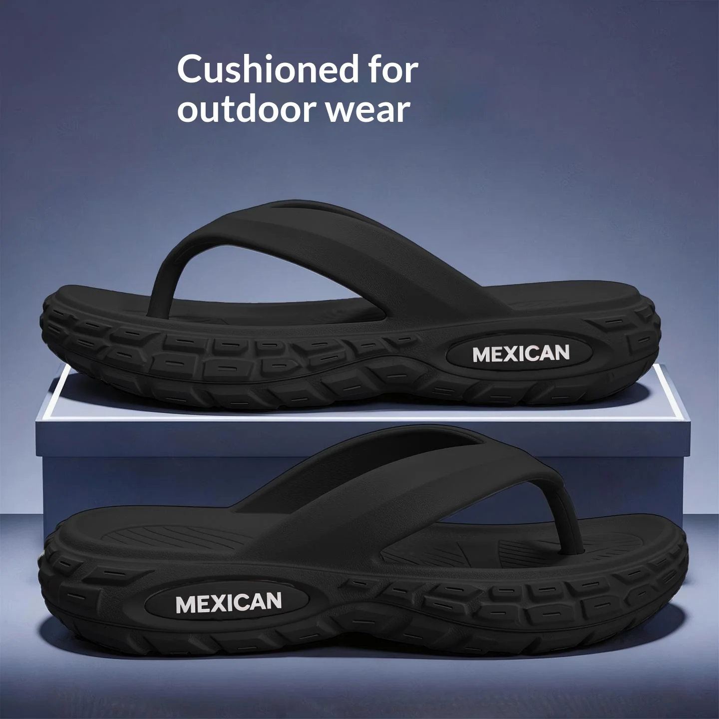 Outdoor-Sportsandalen für Herren, leichte, rutschfeste und verschleißfeste Flip-Flops, geeignet für Männer und Frauen – Detail 4