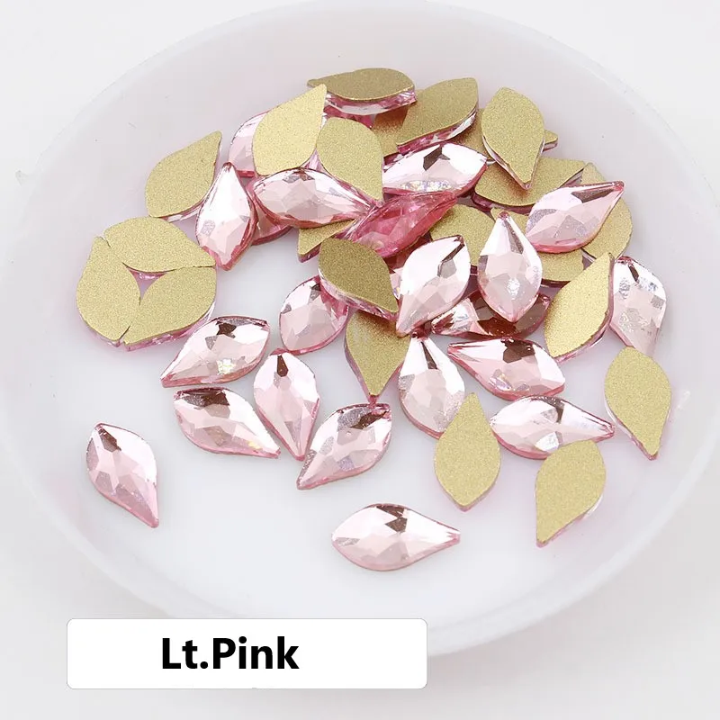 حجر الراين بظهر مسطح لتزيين الأظافر ، أحجار فن الأظافر ، 3d ، شخصية ، خاصة ، 5x10mm #6