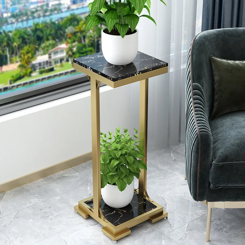  Versatile Scandinavian Multi-Tiered Plant Stand Indoor Balcony Botanical Holder Sleek Modern Organizational Decor