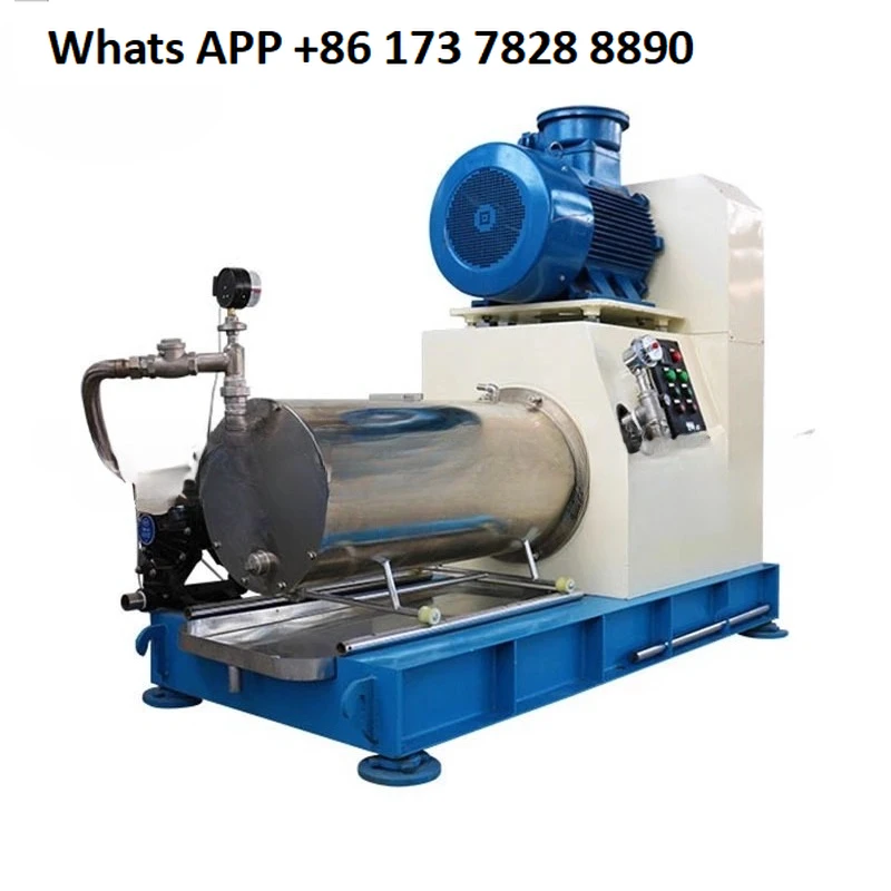 Horizontal sanding mill full explosion-proof sanding mill pesticide coating paint ink laboratory large flow alternate