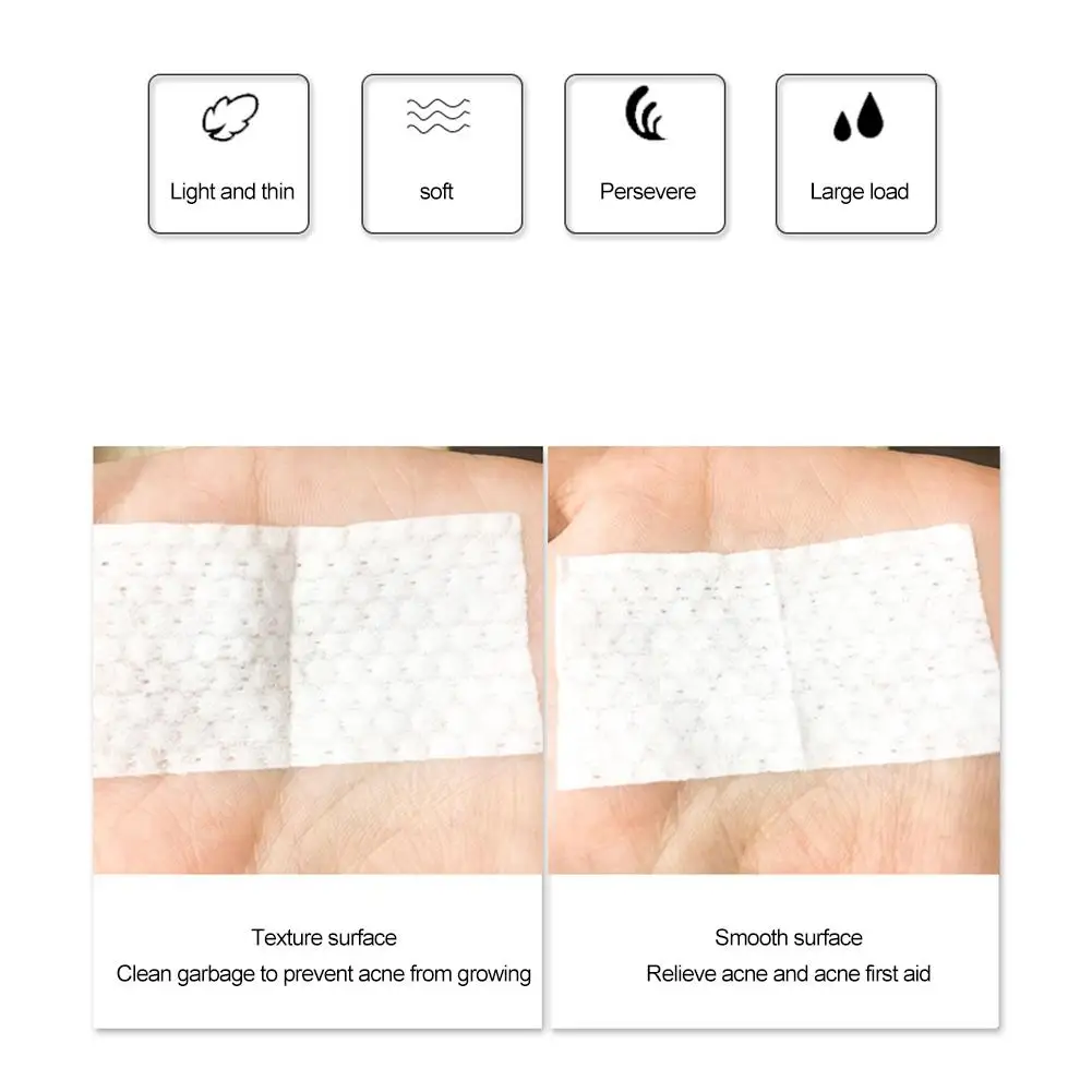 

100pcs /set Salicylic acid acne-clearing pads Colorful Invisible Pimple Removal Anti-Acne Spot Mark Concealer Repair Sticker