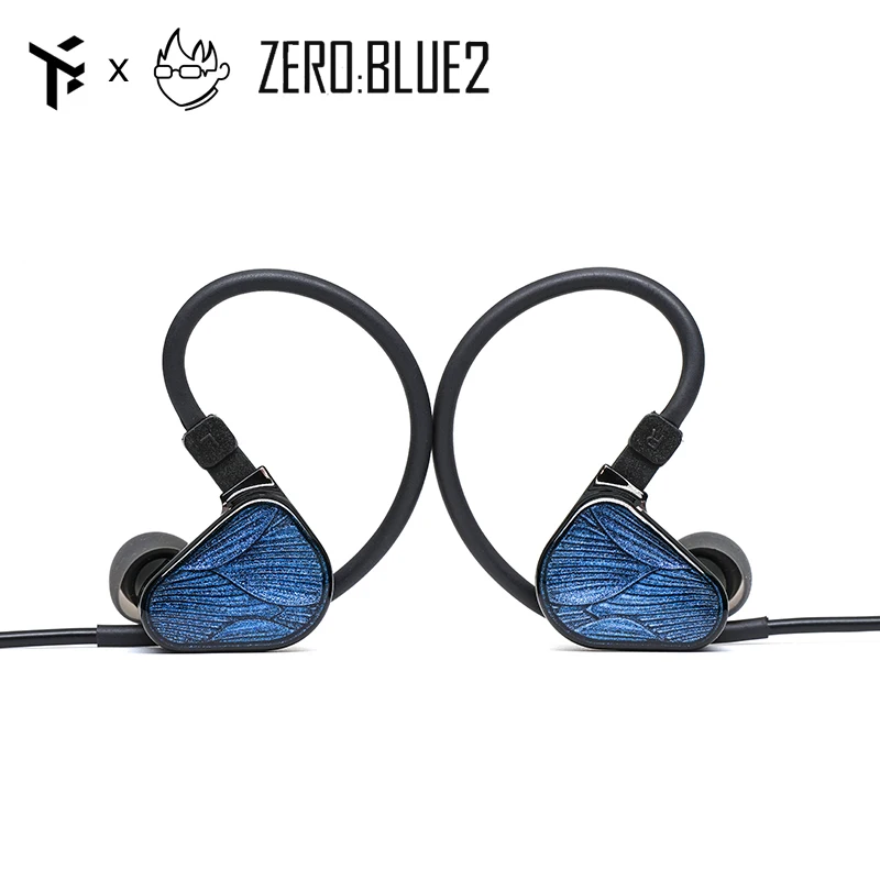 TRUTHEAR x Crinacle Zero:BLUE2 earphone Wired in-ear HIFI music gaming headphones 3.5mm plug