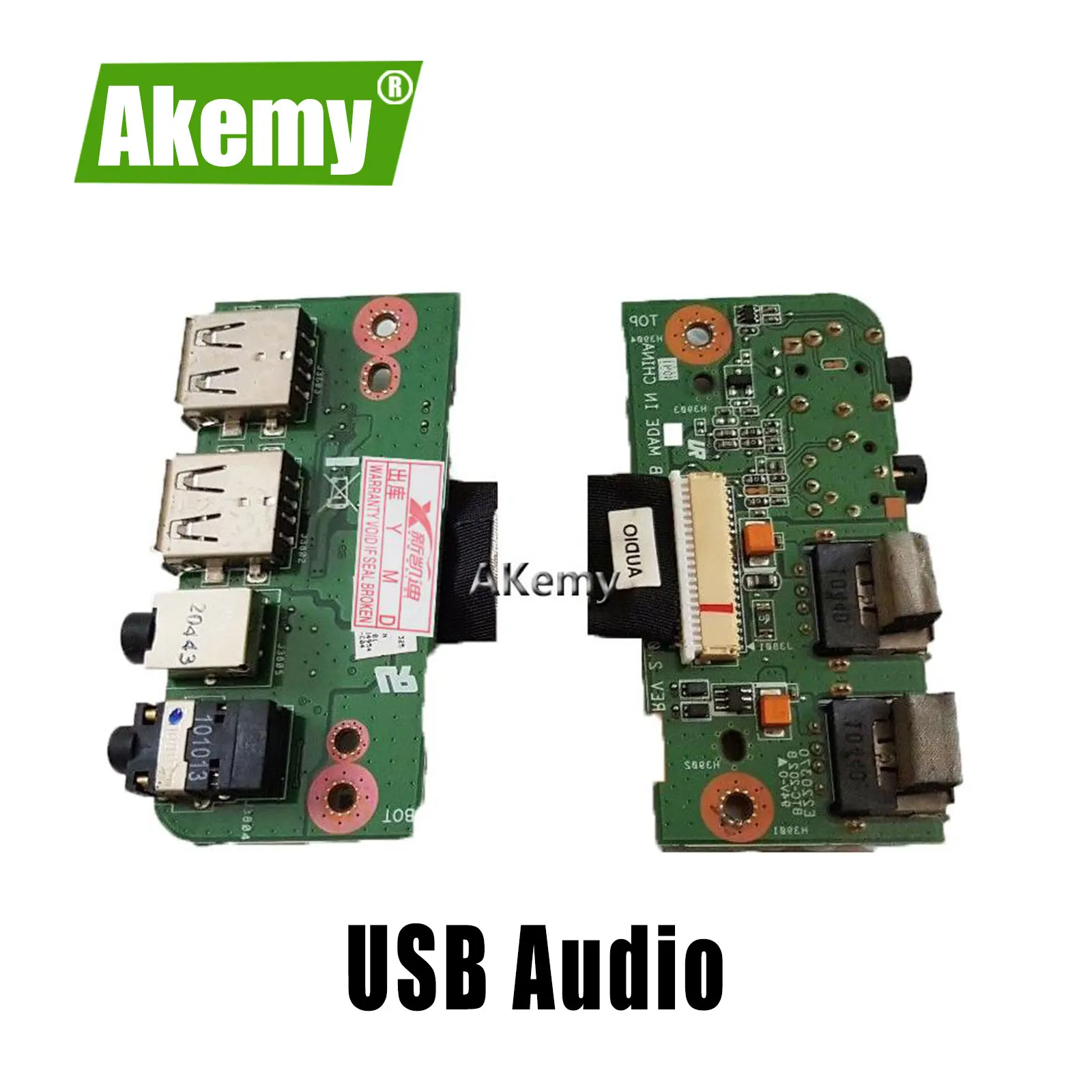 

Akemy For Asus N53 N53JN N53S N53SV N53SM N53JF N53JG N53JF N53JL USB Audio Board WORKS