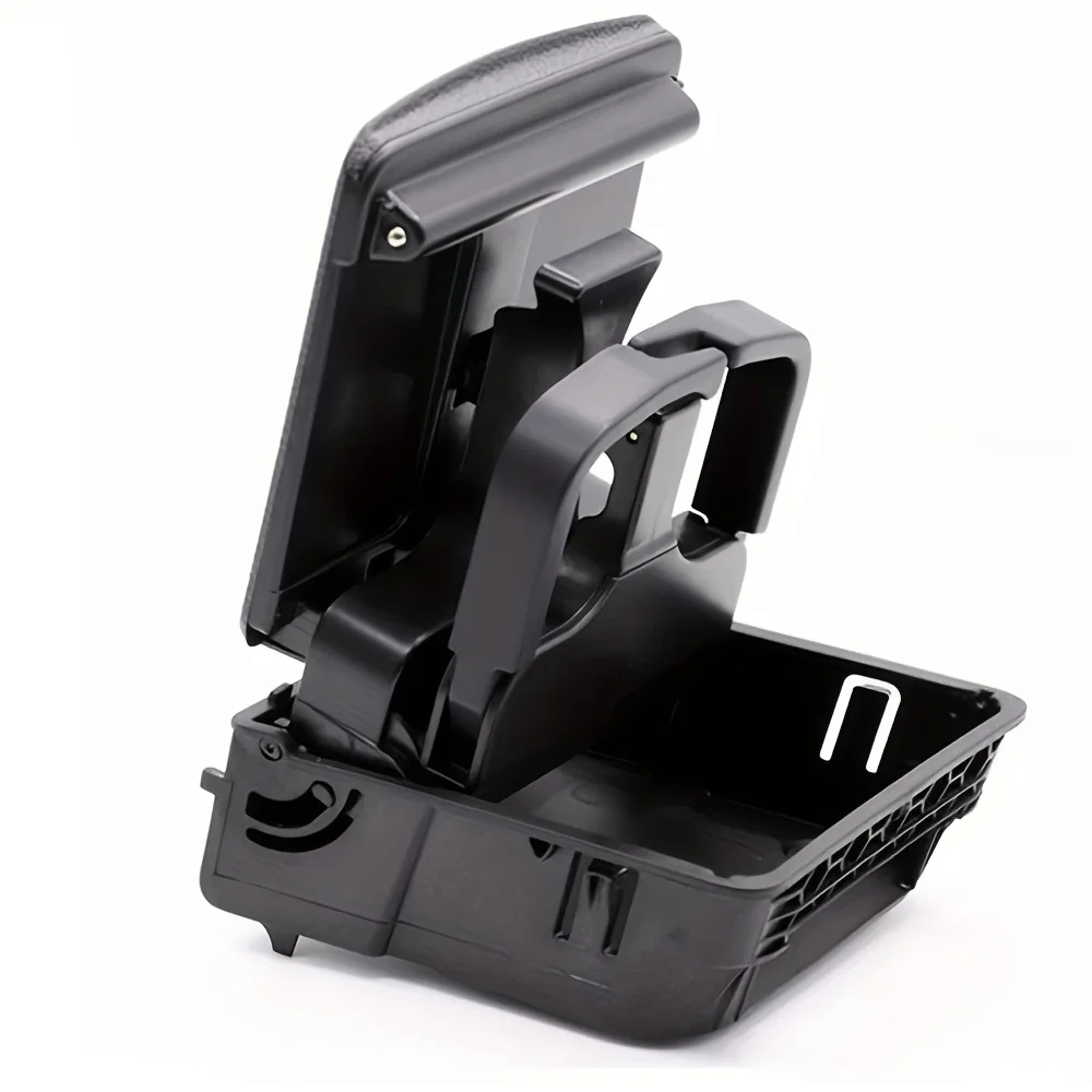 Reposabrazos de consola Central con portavasos trasero para Jetta MK5 Golf MK6 Golf MKVI 1K0862532C compartimento central reposabrazos portavasos