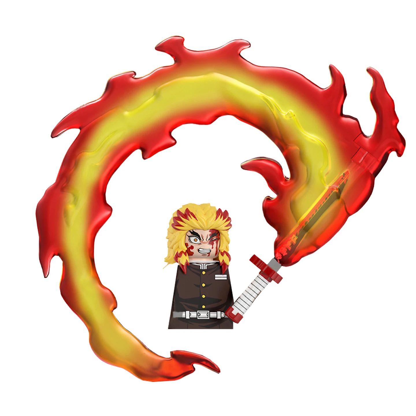 

WM6218 Фигурки Аниме Набор блоков для детей и взрослых Коллекционные небитые игрушки «сделай сам» Строительные блоки для со спецэффектами