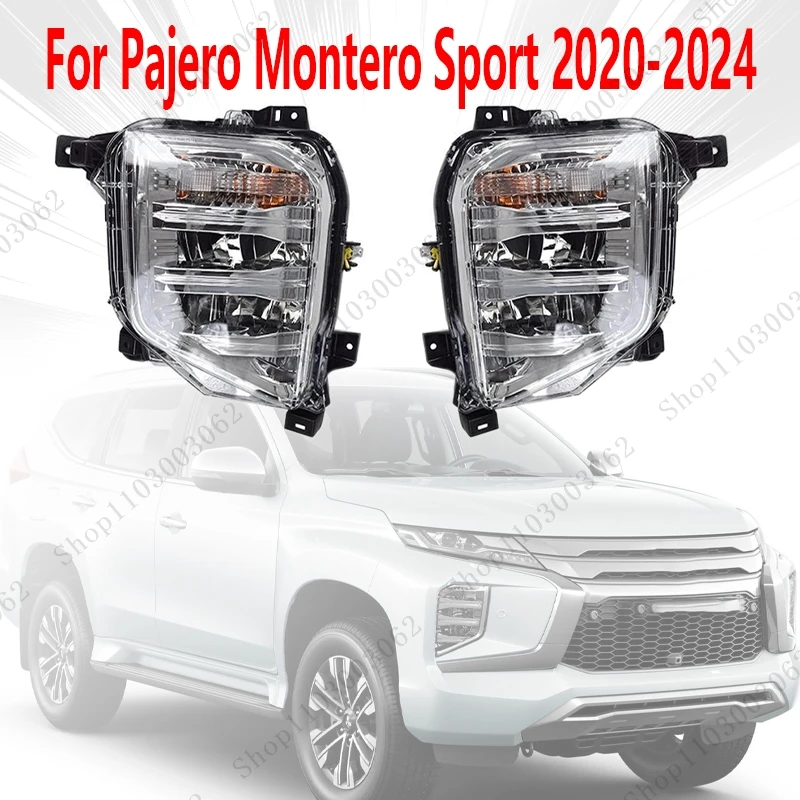 

Fog Lamp Assembly For Pajero Montero Sport 2020 2021 2022-2024 Car External Daytime Running Light Signal Light 8315A077 8315A078