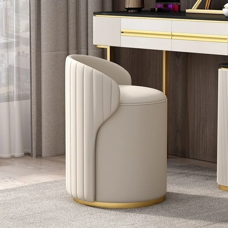 

Factory Direct Nordic Comfortable Soft Swivel Stool Ottoman Home Living Room Decoration Customizable