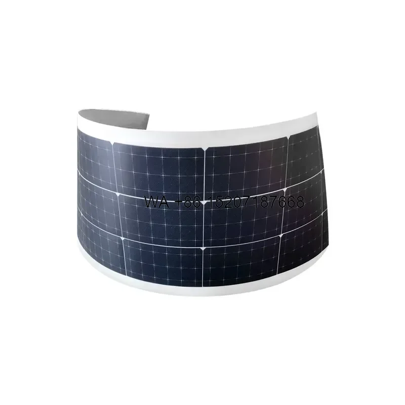 Wmwmnu Flexible Solar Panels Monocrystalline Slender Solar Module 85w for Narrow Places Caravan RV