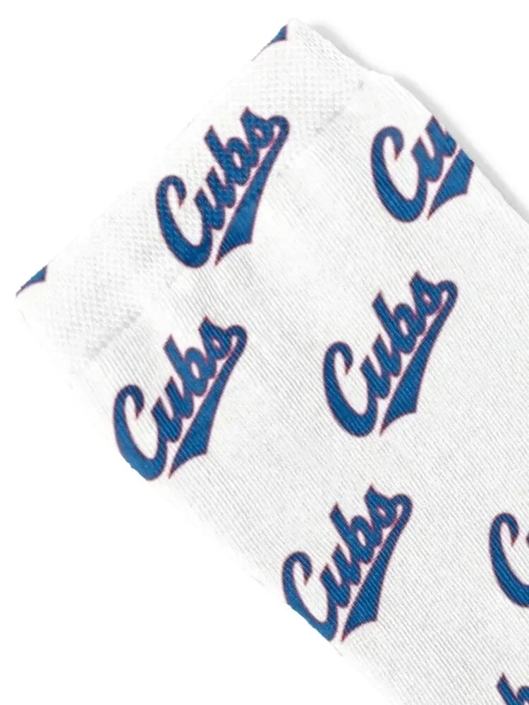 Best Seller - Cubs Text In Socks essential hockey Men Socks Luxury Brand Women's