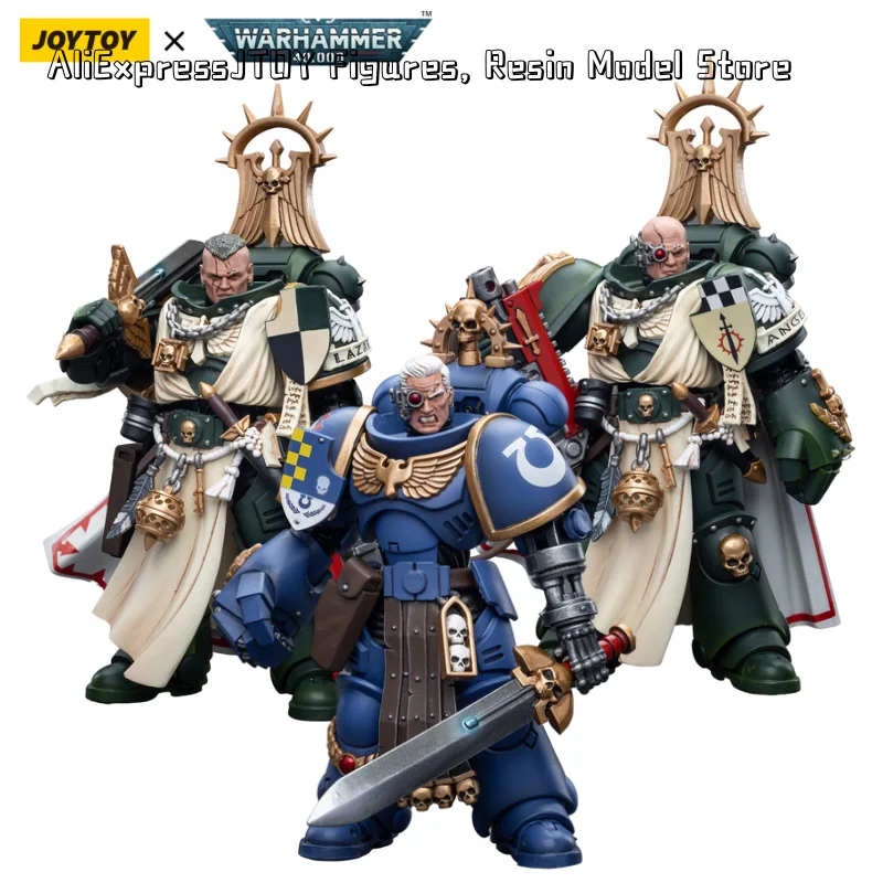 [IN-STOCK]JOYTOY 1/18 Action Figure Ultramarines Dark Angels Master Anime Model Toy For Gift Free Shipping