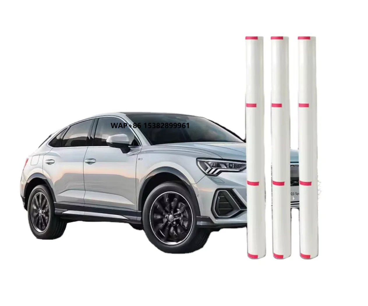 Self Healing Transparent TPU 7.5MIL Hydrophobic PPF Car Sticker Anti-Scratch Color Wrap for Protection Roll Shape