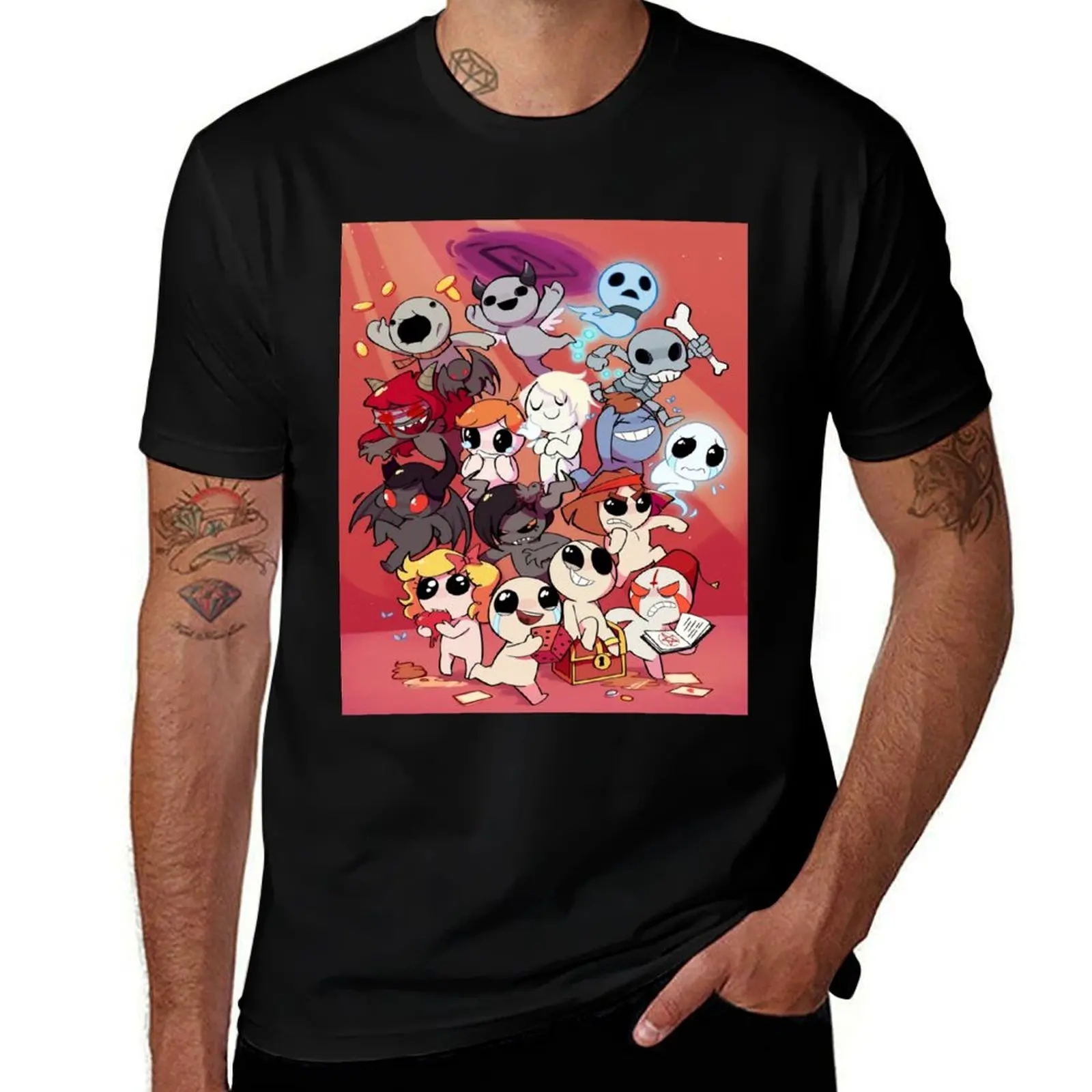 the binding of isaac T-Shirt Casual Holiday Short Sleeve Tee T-Shirt