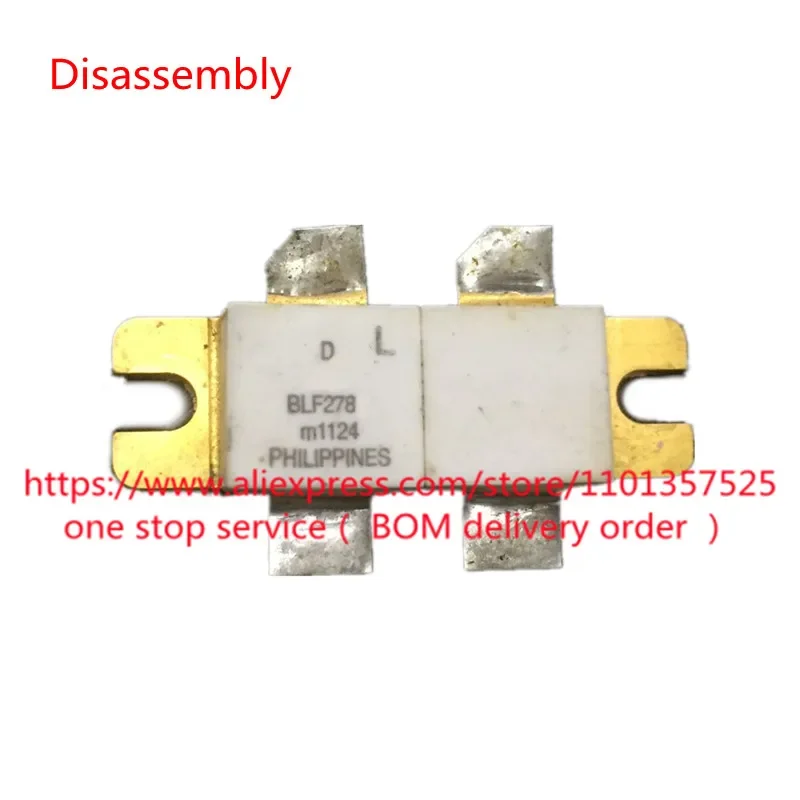 

Disassembly: BLF278 BLF278C - Power MOS original Transistor