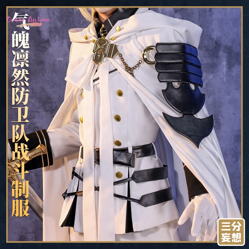 Coser Game Серафим Конца Микаэла Хякуя Косплей Костюм Униформа Хэллоуин Вечеринка для Женщин Мужчин Карнавальный Реквизит