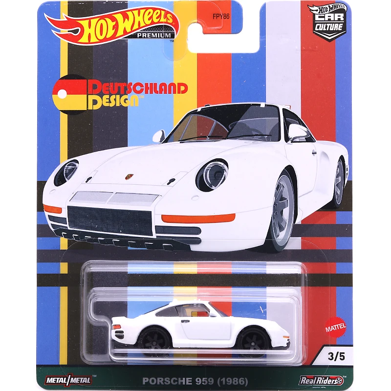 Original Hot Wheels Car Culture Deutschland Design Diecast 1/64 Metal Model Car Toy Collectible Kids Toys for Boys Alloy Gift