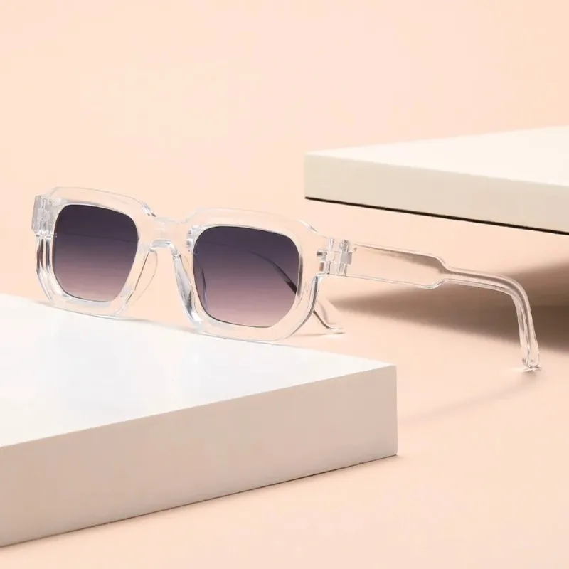 Vintage Small Frame Square Sunglasses Punk Square Women Sun Glasses Leopard Print UV400 Retro Eyewear Unisex Glasses
