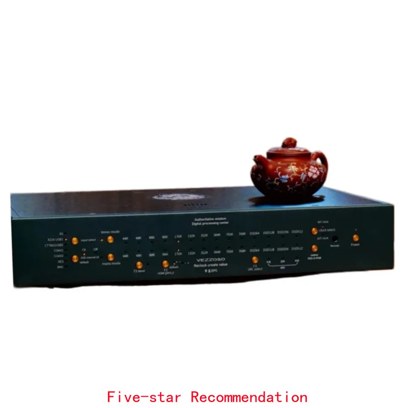 VS-01 Hi-Fi USB Digital Interface with Reclocking & Upsampling, Audiophile USB Bridge Signal Regen for DAC Enhancement