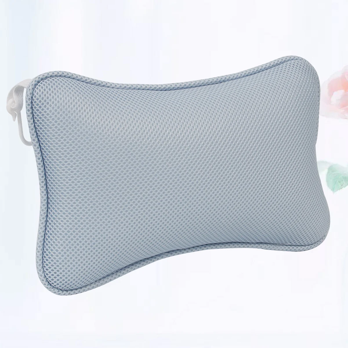 

1PC Non-Slip Bathtub Pillow with Suction Cups Head Pillow Neck Shoulder Support Cushion (Blue) bathtub pad