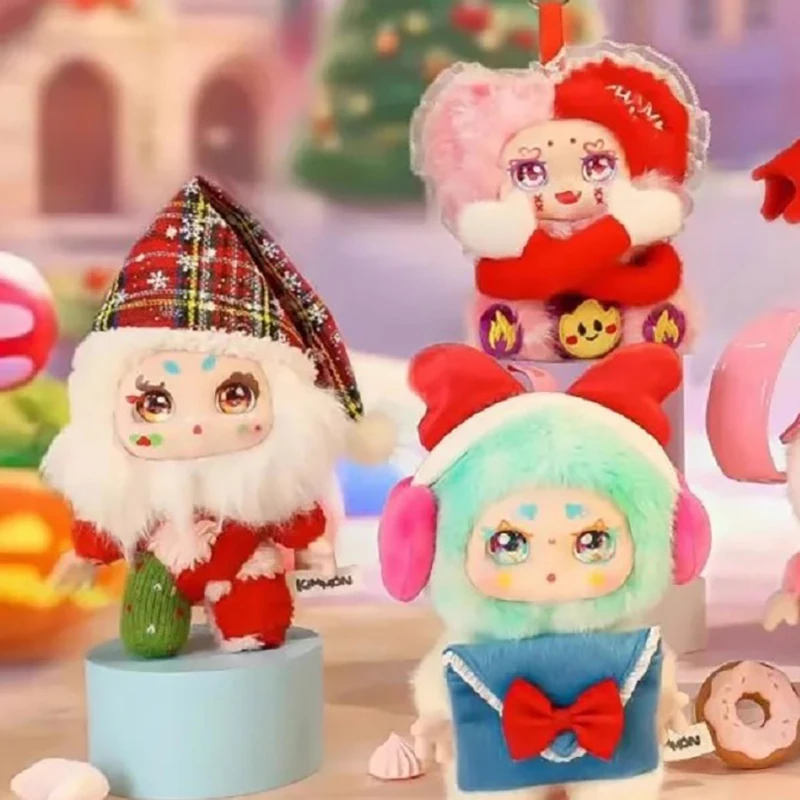 

Подлинная Кимон Happy Moment Series слепая коробка милые виниловые куклы игрушки орнамент Kawaii загадочная коробка подарки на день рождения