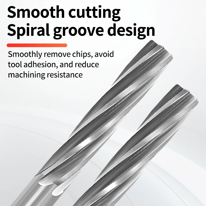 

BOSS 1,1-12,50 мм Твердосплавная развертка с покрытием, спиральная прямая канавка H7, зажимной резак из закаленной стали, металлический резак 4, 6-зубая инструмент для отверстий с ЧПУ