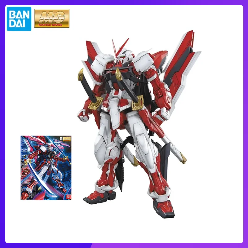 

В наличии Bandai MG 1/100 GUNDAM Gundam, оригинальная аниме-фигурка в аниме-рамке, фигурки героев, коллекционная кукла из ПВХ