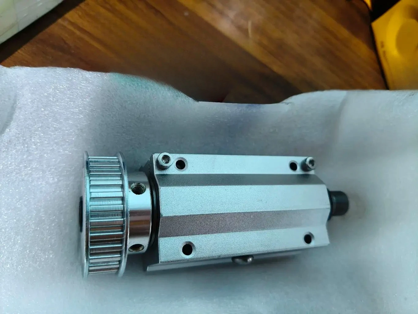 Chuck Spindle Assembly Through Hole for Micro Lathe Woodworking Bead Machine