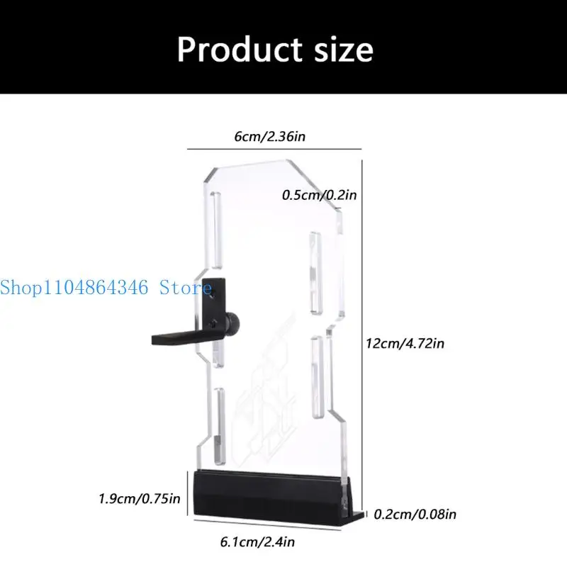 5asd Acrylic Graphics Card Stand Customizable Height ARGB Syncs Illuminations