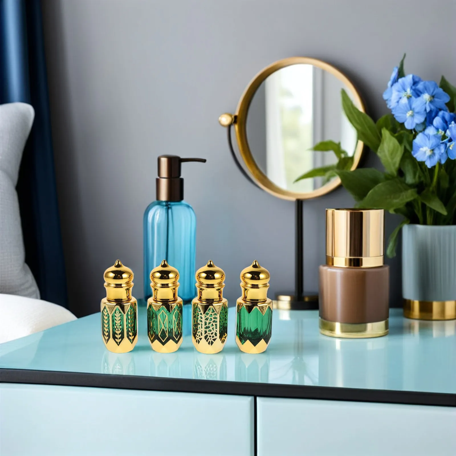 4-uds-botellas-dispensadoras-de-aceites-esenciales-recargables-contenedores-de-viaje-de-vidrio-botellas-portatiles-de-muestra-de-perfume-vintage-de-6-ml-aromaterapia