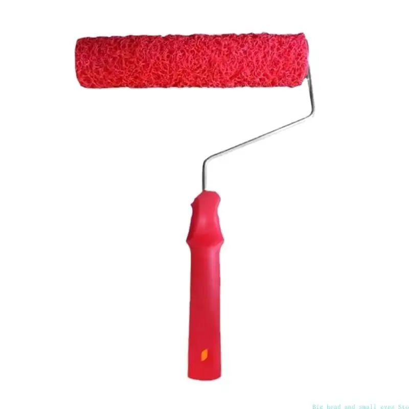 

Ролик с текстурным узором, щетка, шпатель, валик для нанесения шпаклевки и катящегося штукатурки