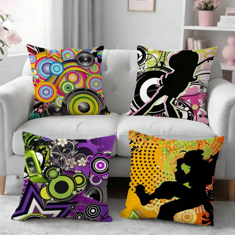 Frutiger Metro Art Pillow Case Cushion Cover Throw Pillow Case For Car Sofa