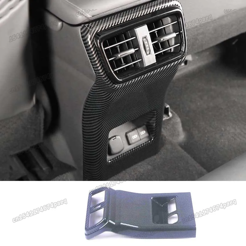 Car Rear Armrest Air Outlet Cover Anti Kick Protector Vent Trims panel for Lexus Nx 2022 2023 2024 Az20 200 250 350 300 Auto