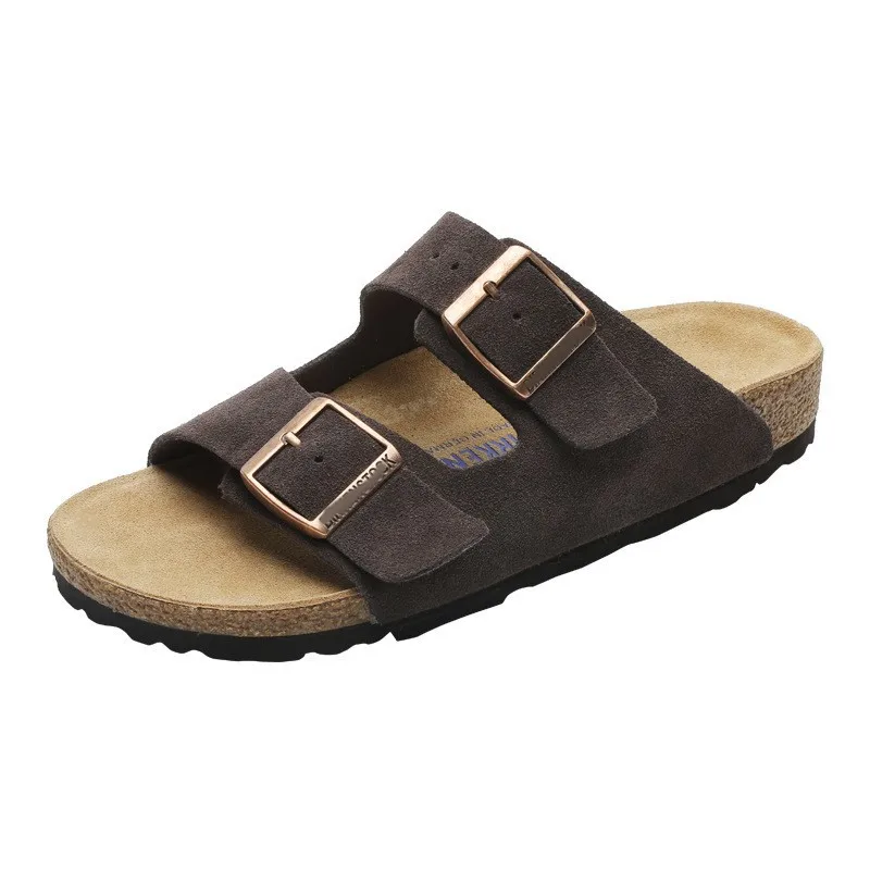2026 New Fashion Leather Sandals for Men And Women Retro CasualComfortable Anti-Slip Beach Shoes for Spring And Autumn Ffashion